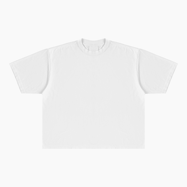 Garment Dye Heavyweight მაისური - თეთრი