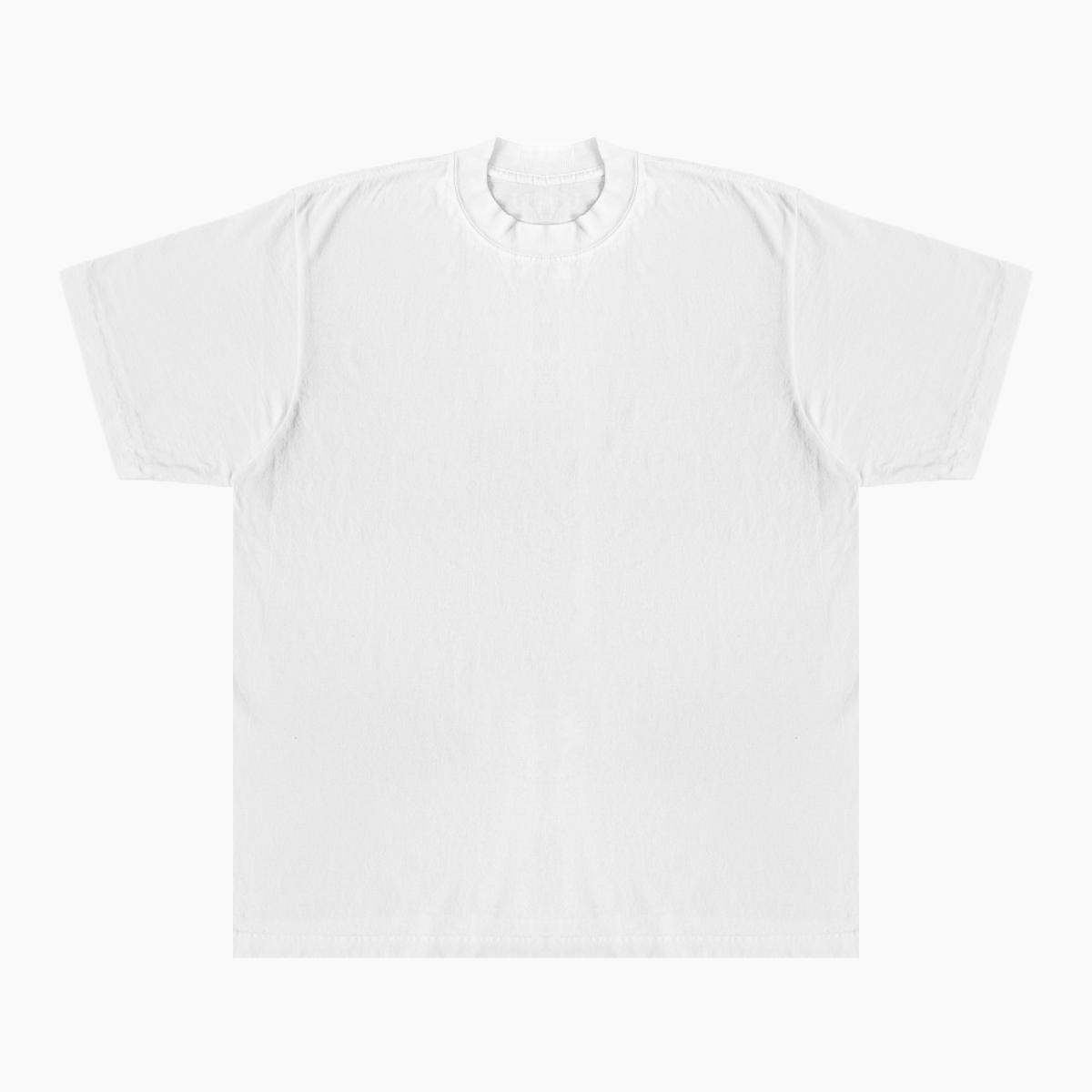 Garment Dye Heavyweight T-Shirt White