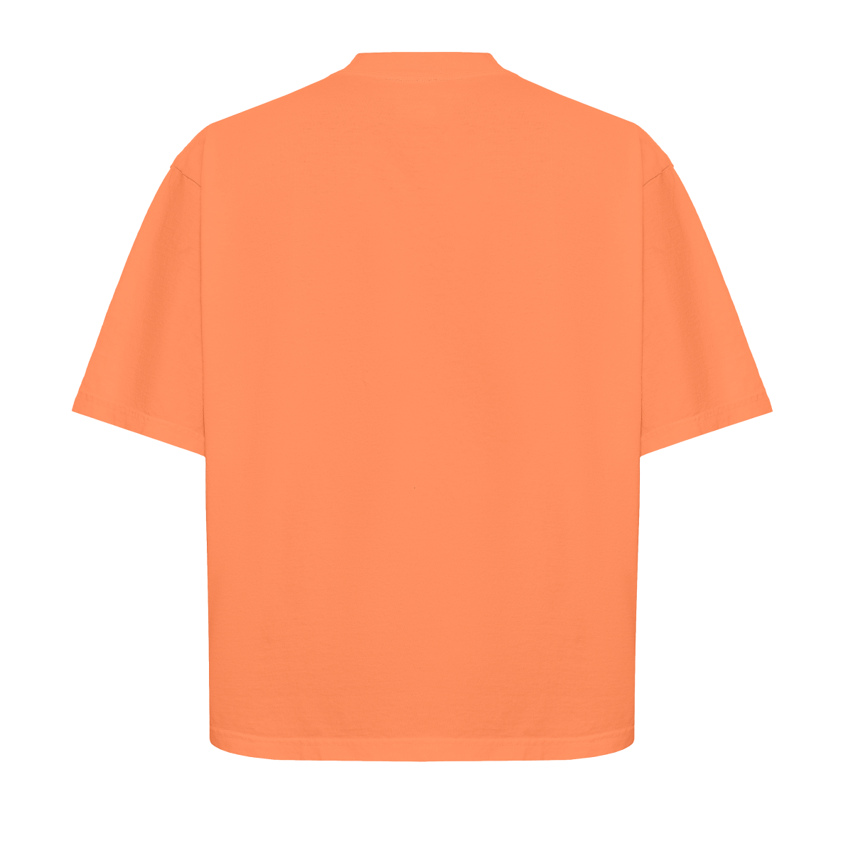 Garment Dye T-Shirt - Dropshoulder - Peach