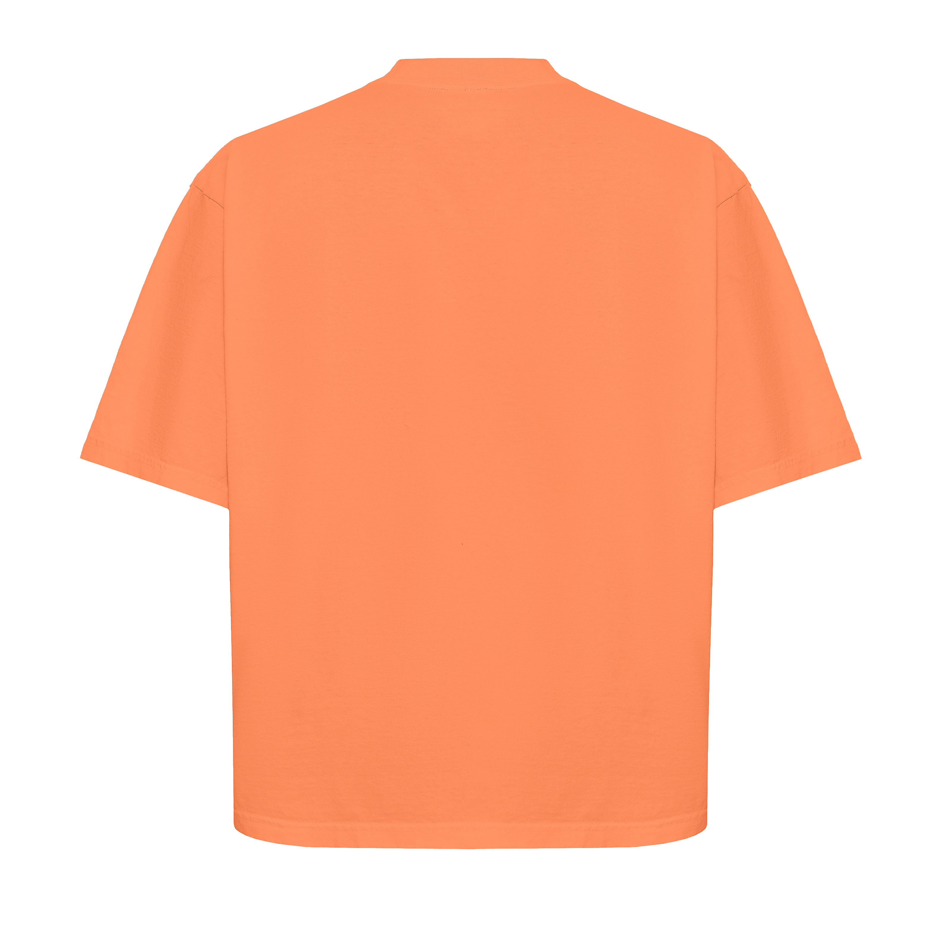 Garment Dye T-Shirt - Dropshoulder - Peach