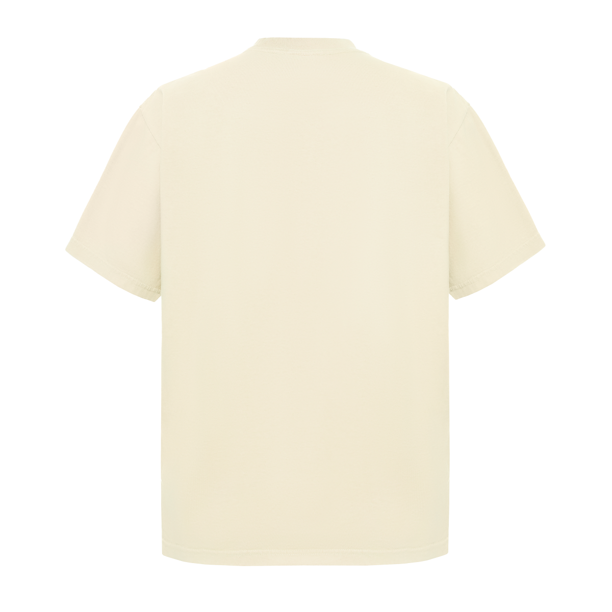 Garment Dye T-Shirt - Standard Size - Cream