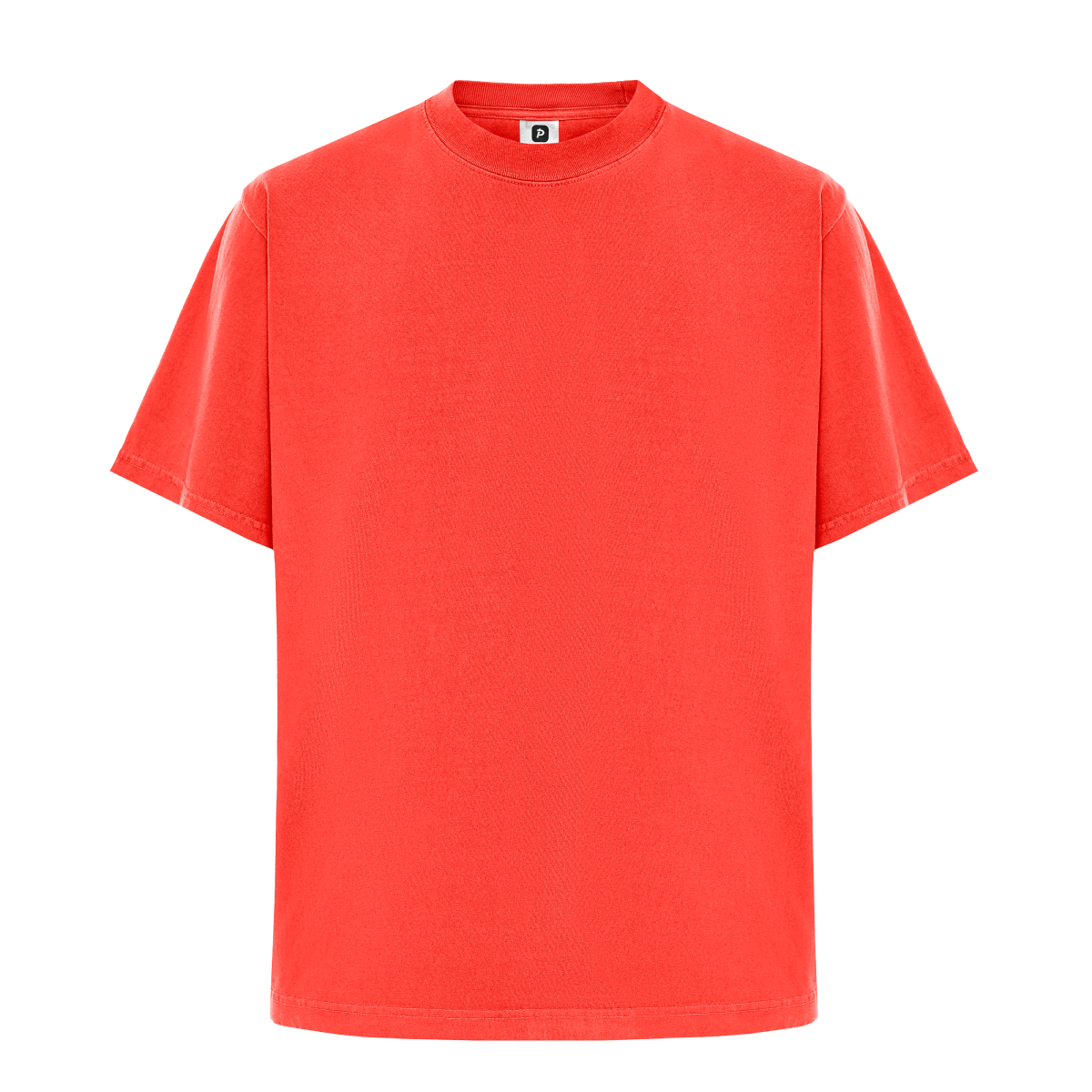 Garment Dye T-Shirt - Standard Size - Cherry Tomato