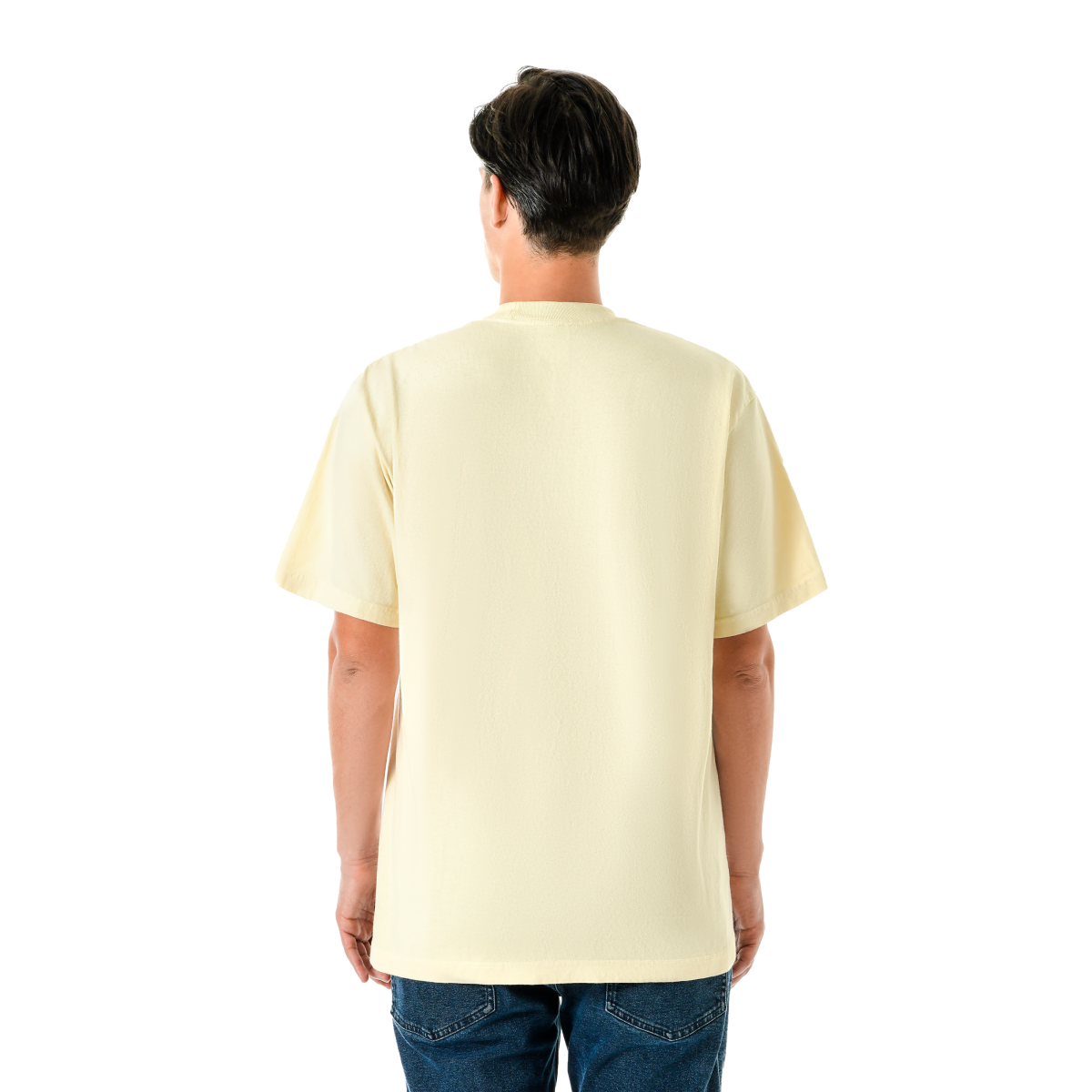 Garment Dye T-Shirt - Standard Size - Cream