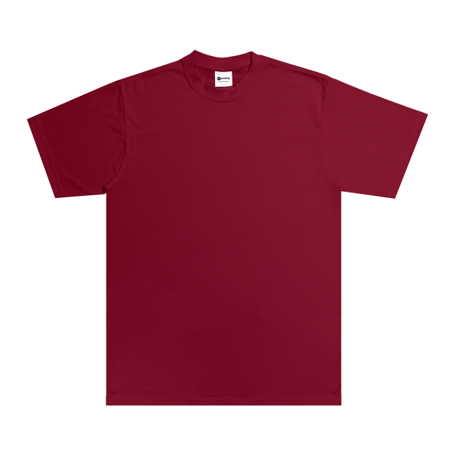 Max Heavyweight T-Shirt - Standard Size - Cardinal