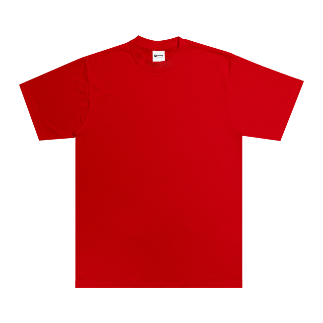 Max Heavyweight T-Shirt - Standard Size - Red