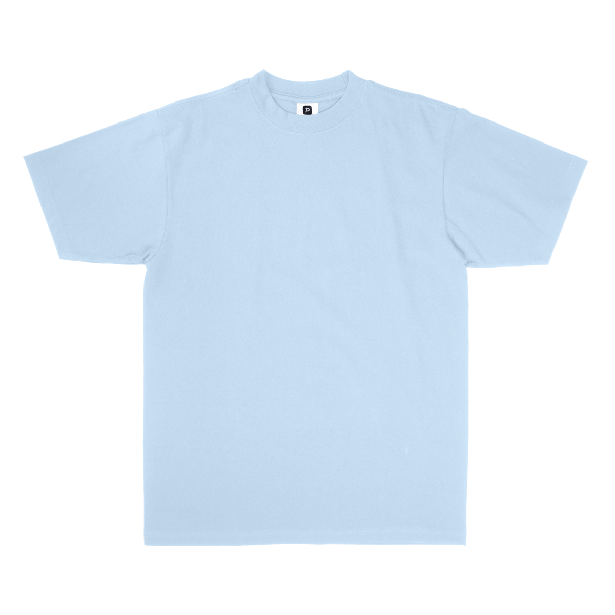 Max Heavyweight T-Shirt - Standard Fit - Sky Blue