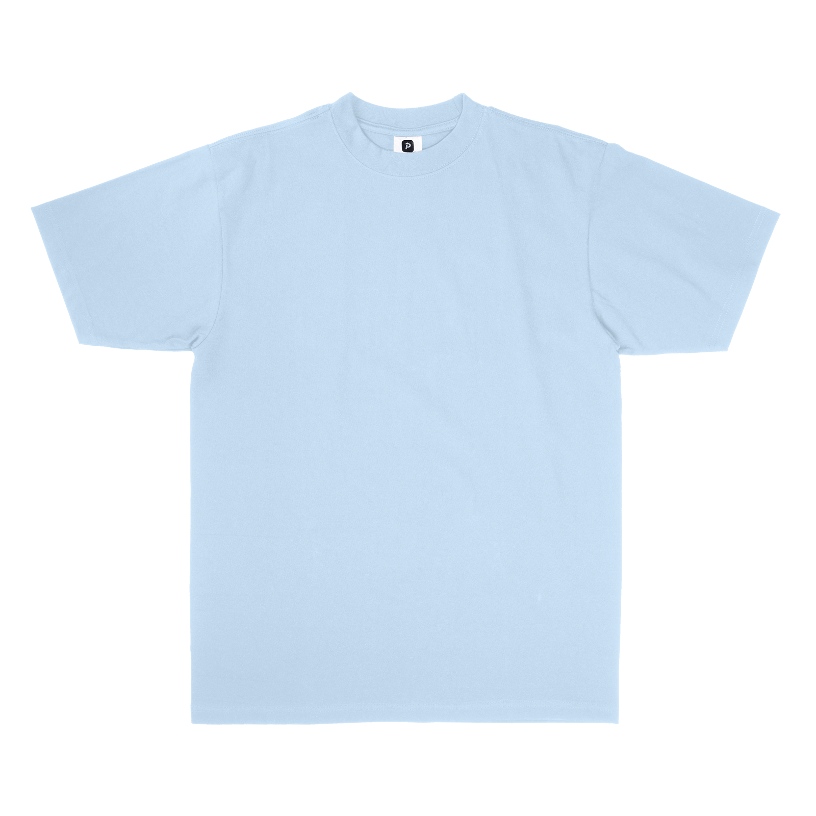 Max Heavyweight T-Shirt - Standard Fit - Sky Blue