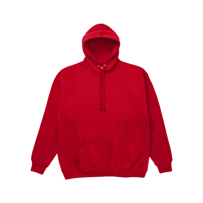 Heavyweight Hoodie - Red