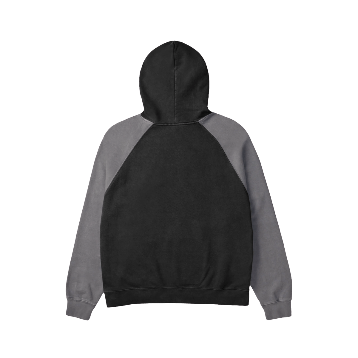 Max Weight Hoodie - Black + Cement Sleeves