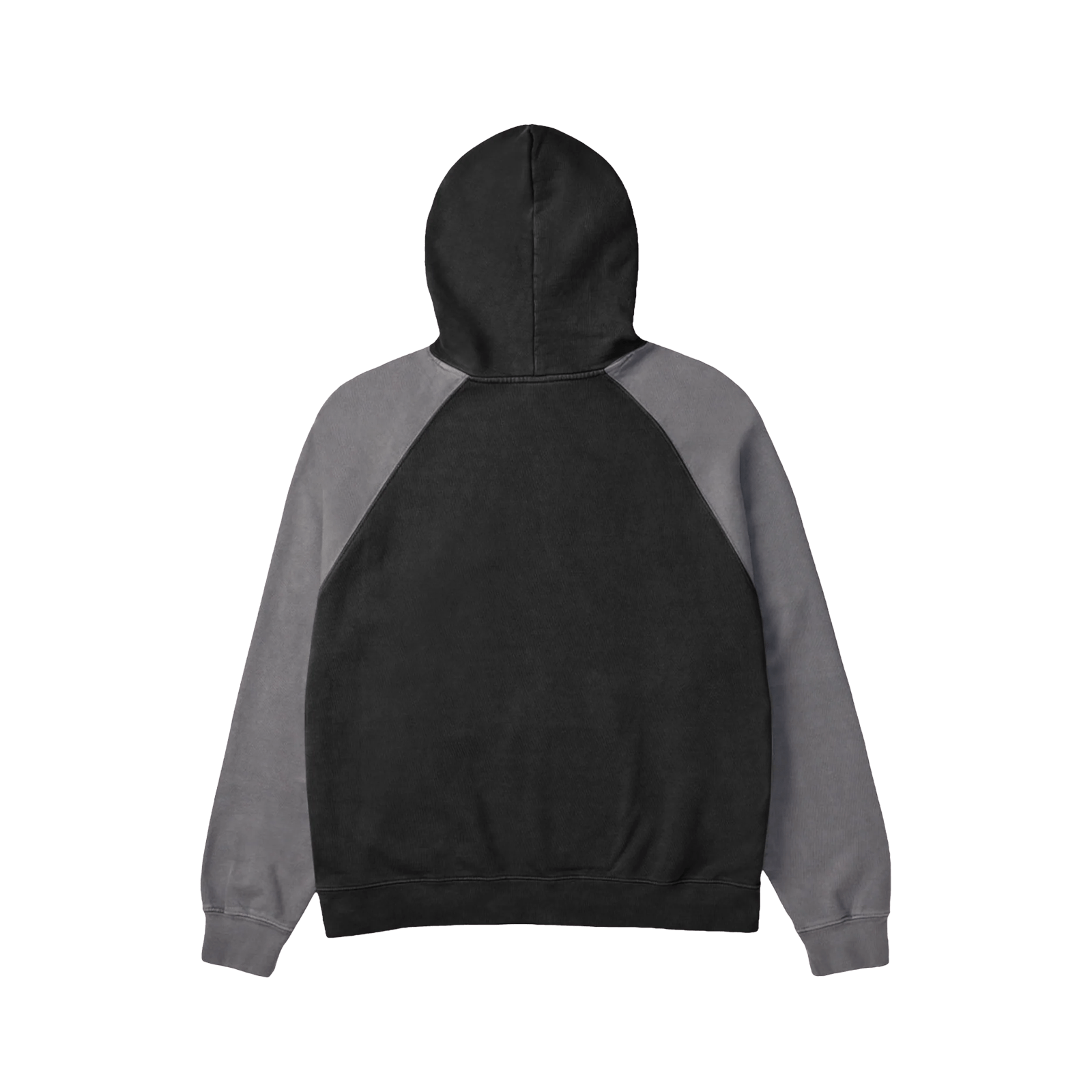 Max Weight Hoodie - Black + Cement Sleeves