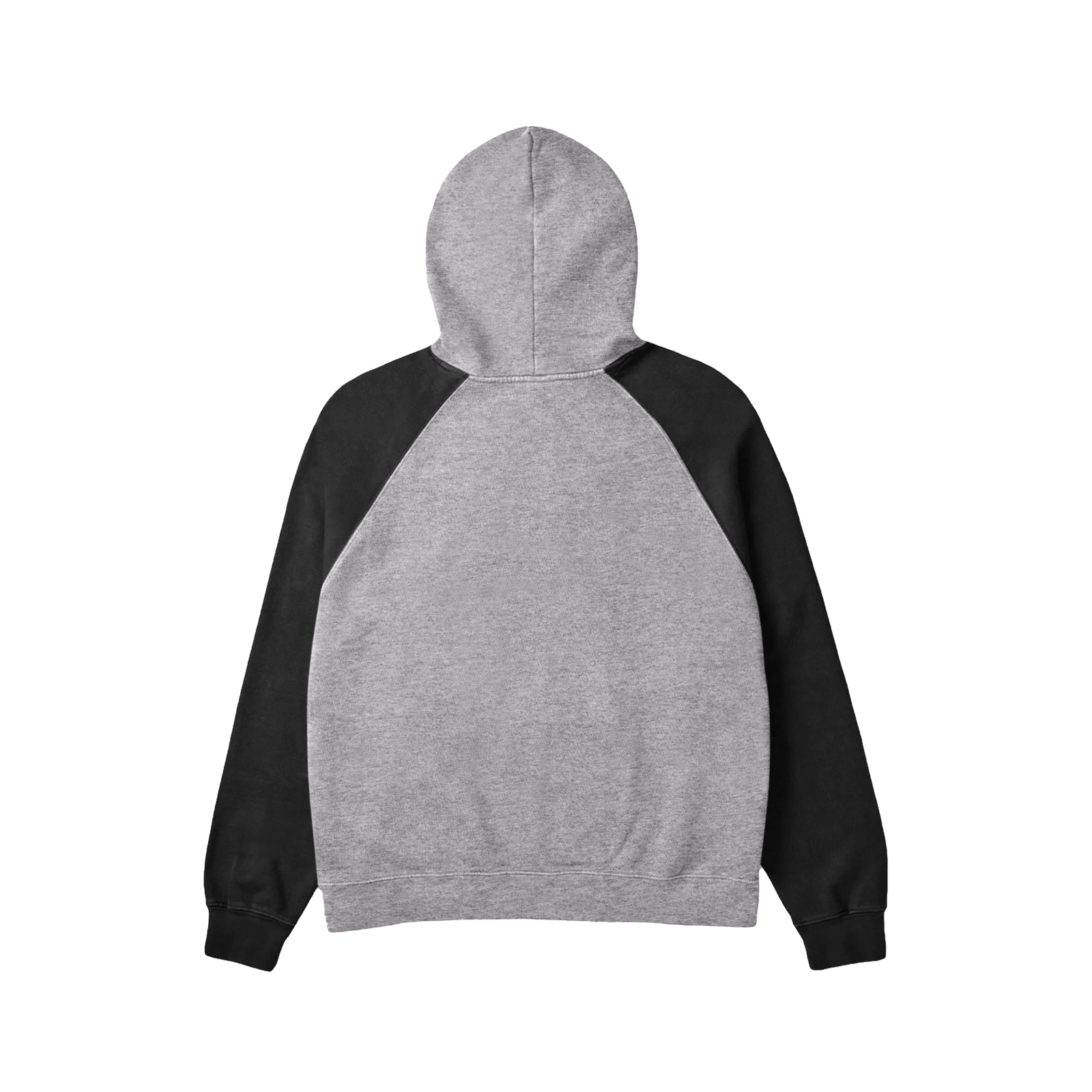 Max Weight Hoodie - Heather + Black Sleeves