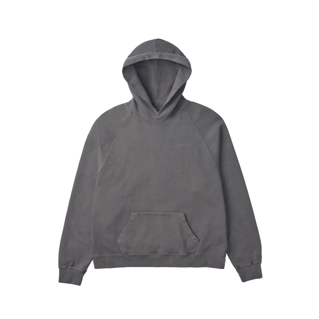 Max Weight Hoodie - Pigment Dyed Black