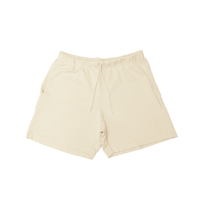 Garment Dye Shorts - Cream